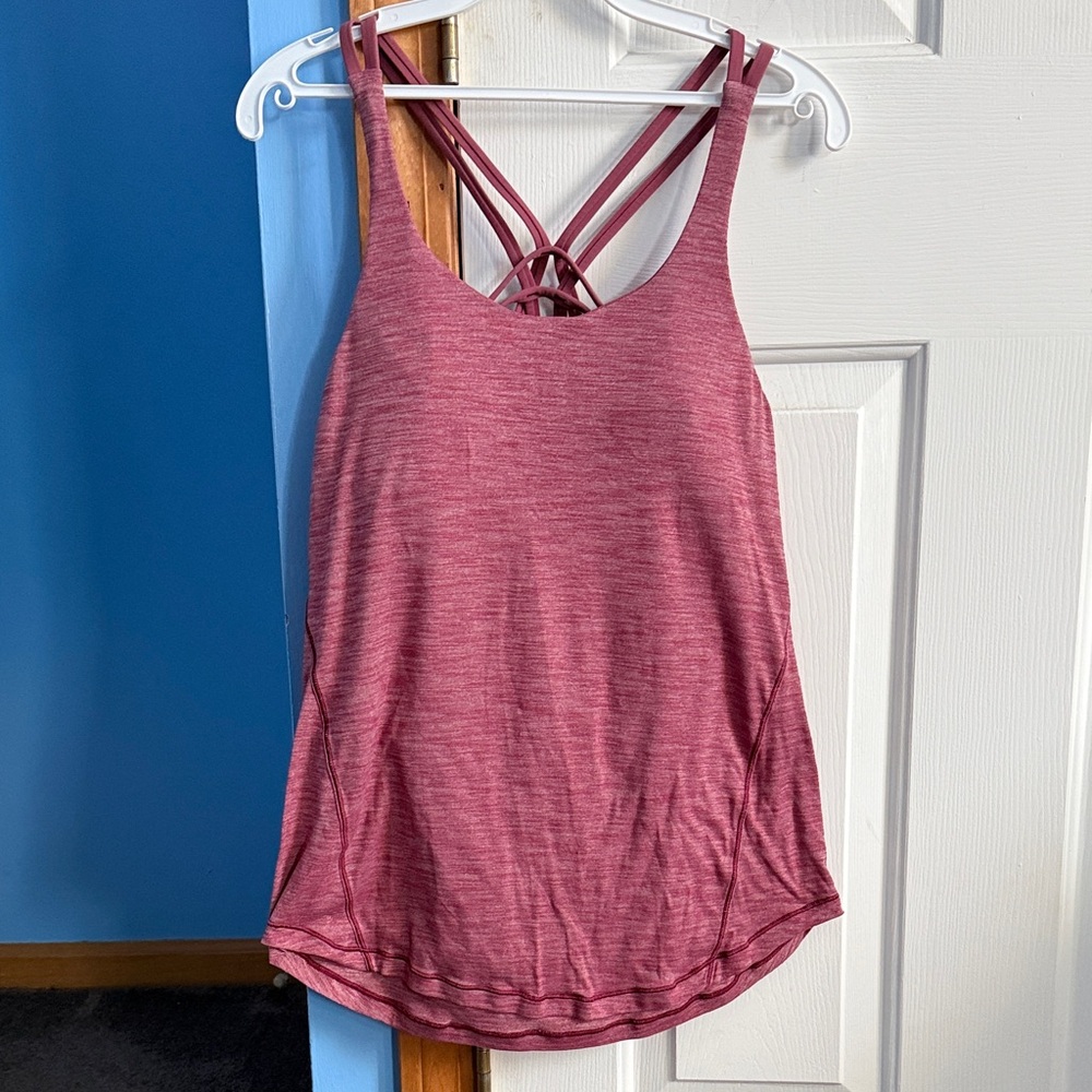 Lululemon Open Back Strappy Tank